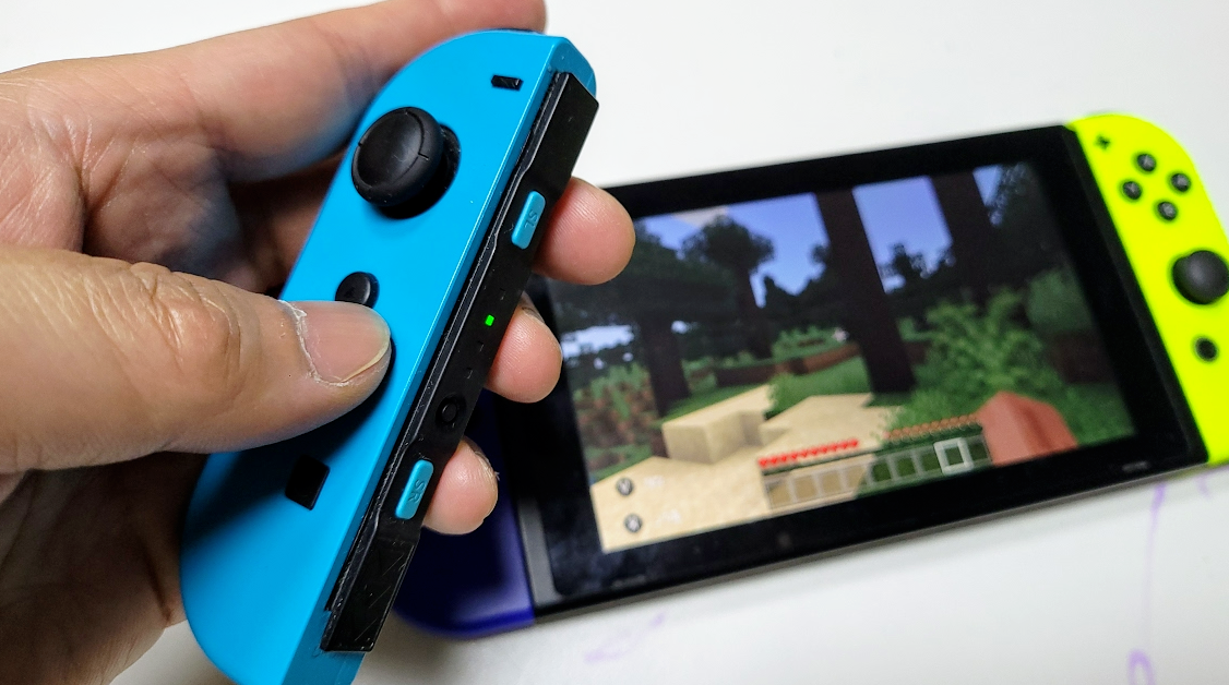 닌텐도스위치 마인크래프트 2인용 플레이 하는 방법 사진3