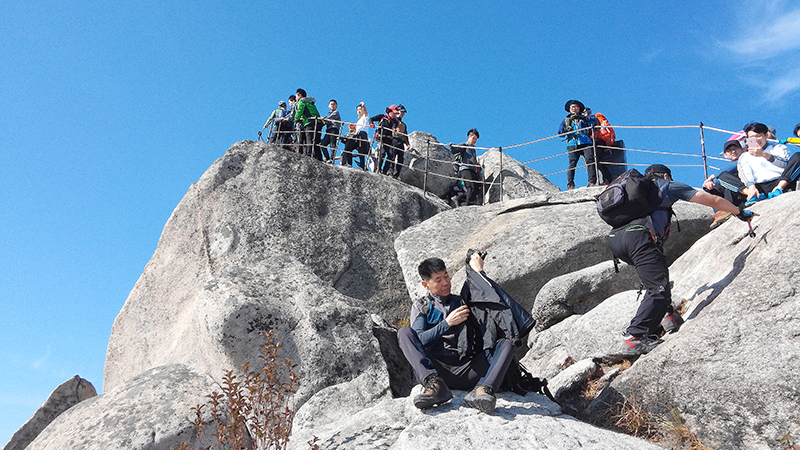 북한산(Bukhansan) 백운대(白雲臺)