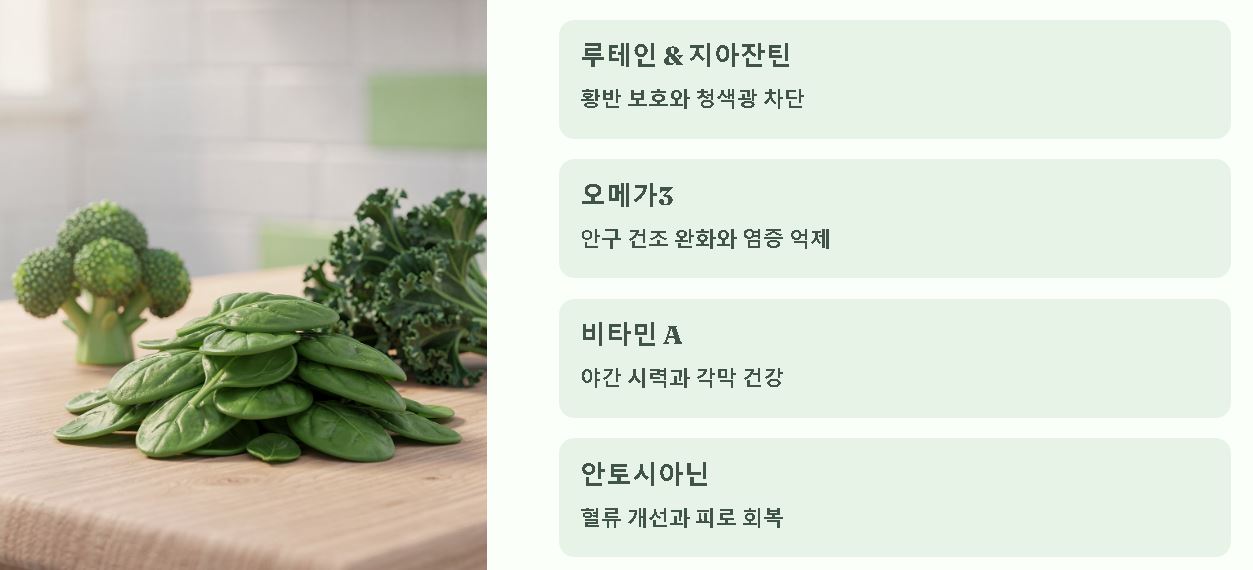 눈에 좋은 음식 10