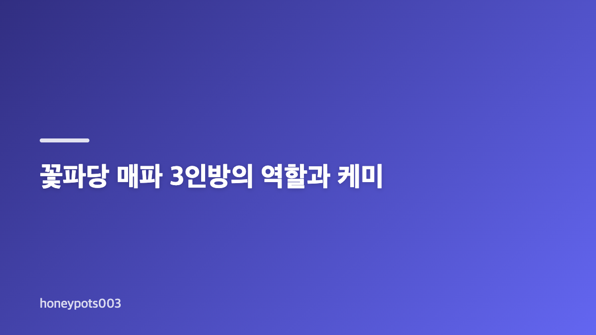 꽃파당 박지훈 변우석, 풋풋한 배우들의 시작