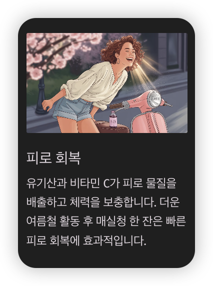 매실청-효능-피로-회복