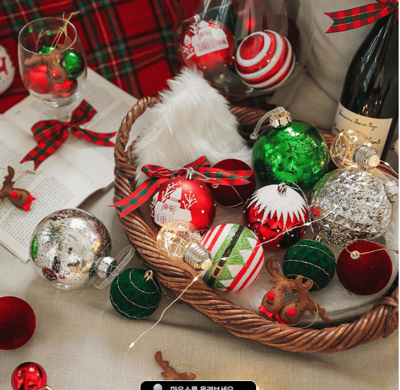 크리스마스 장식 사진