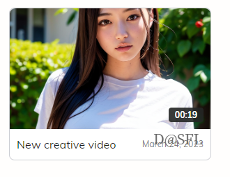 완성된 AI 아바타 영상 다운로드
