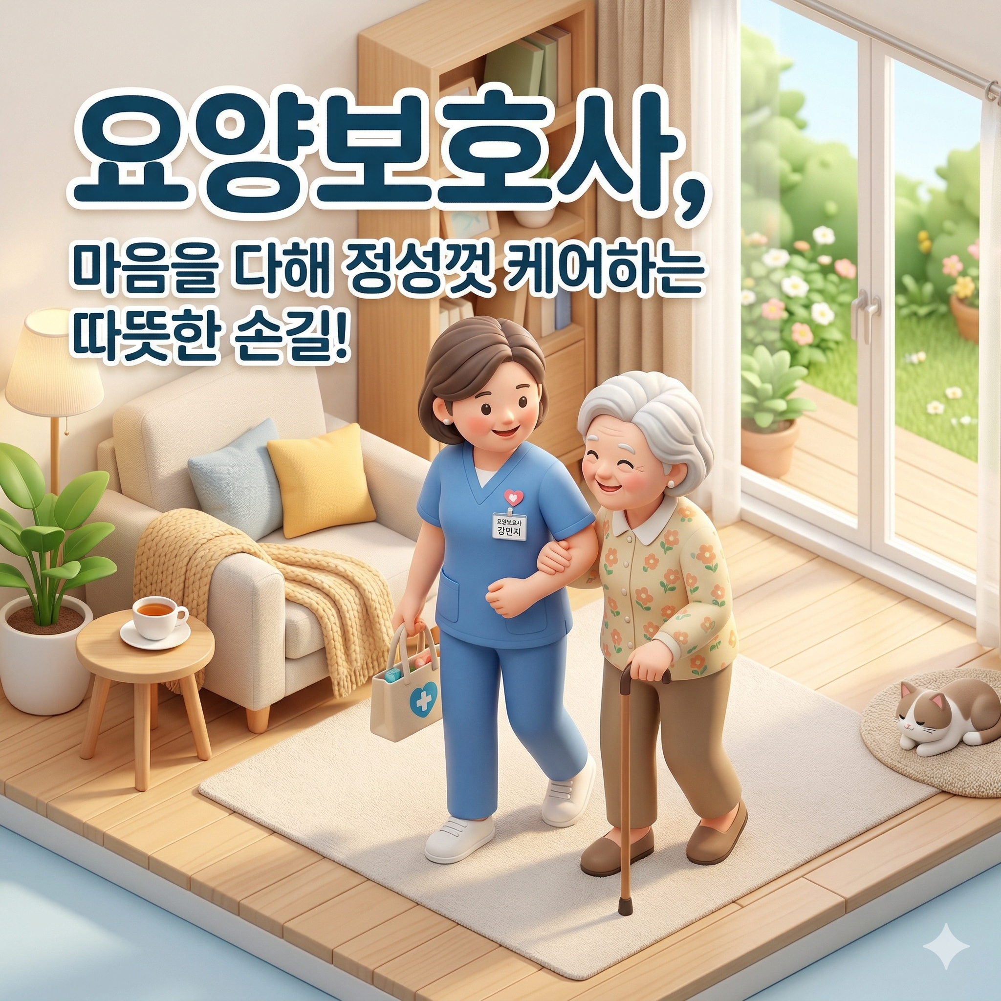 요양보호사 자격증 신청 방법 급여 준비사항