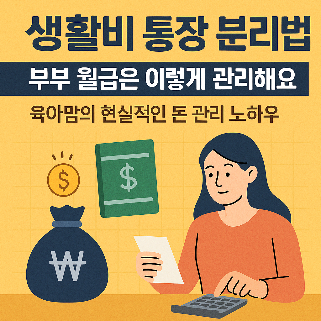 생활비 통장 쪼개기