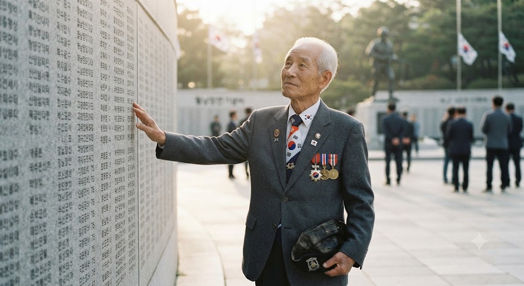 국가유공자의 모습