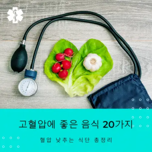 고혈압에 좋은 음식 20가지