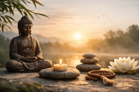 명상과 관련된 물품 이미지