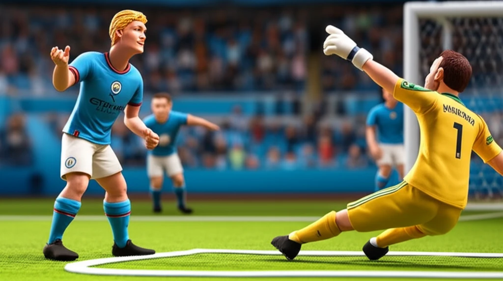 홀란의 굴욕? PK 양보 후 맨시티 