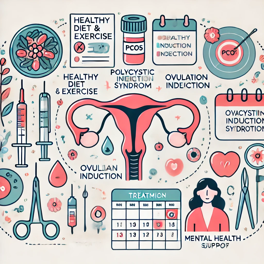 다낭성 난소 증후군(PCOS) 증상, 진단 그리고 치료: 치료
