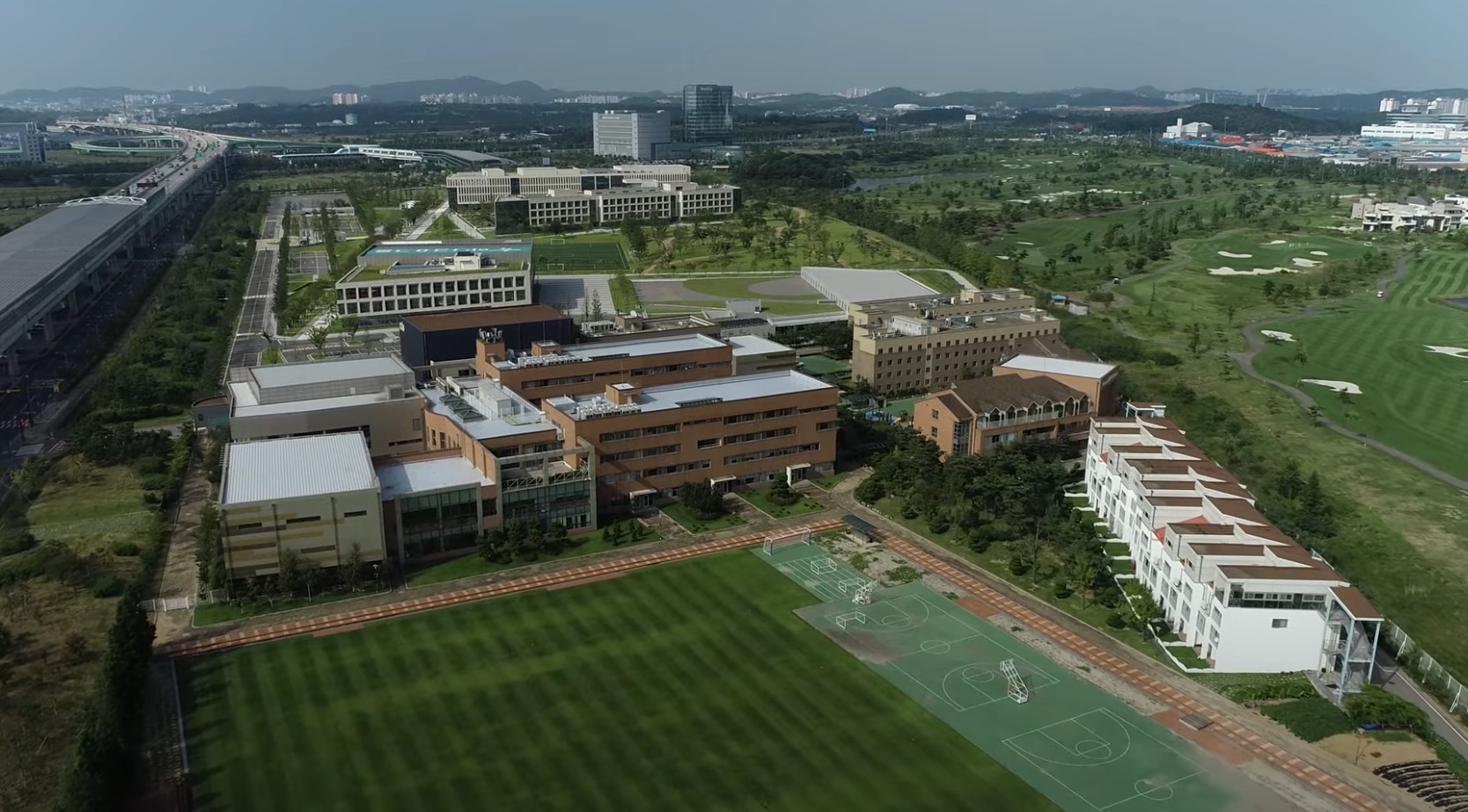 청라달튼외국인학교 전경사진