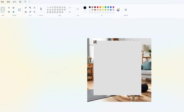 윈도우11 그림판 모자이크-3