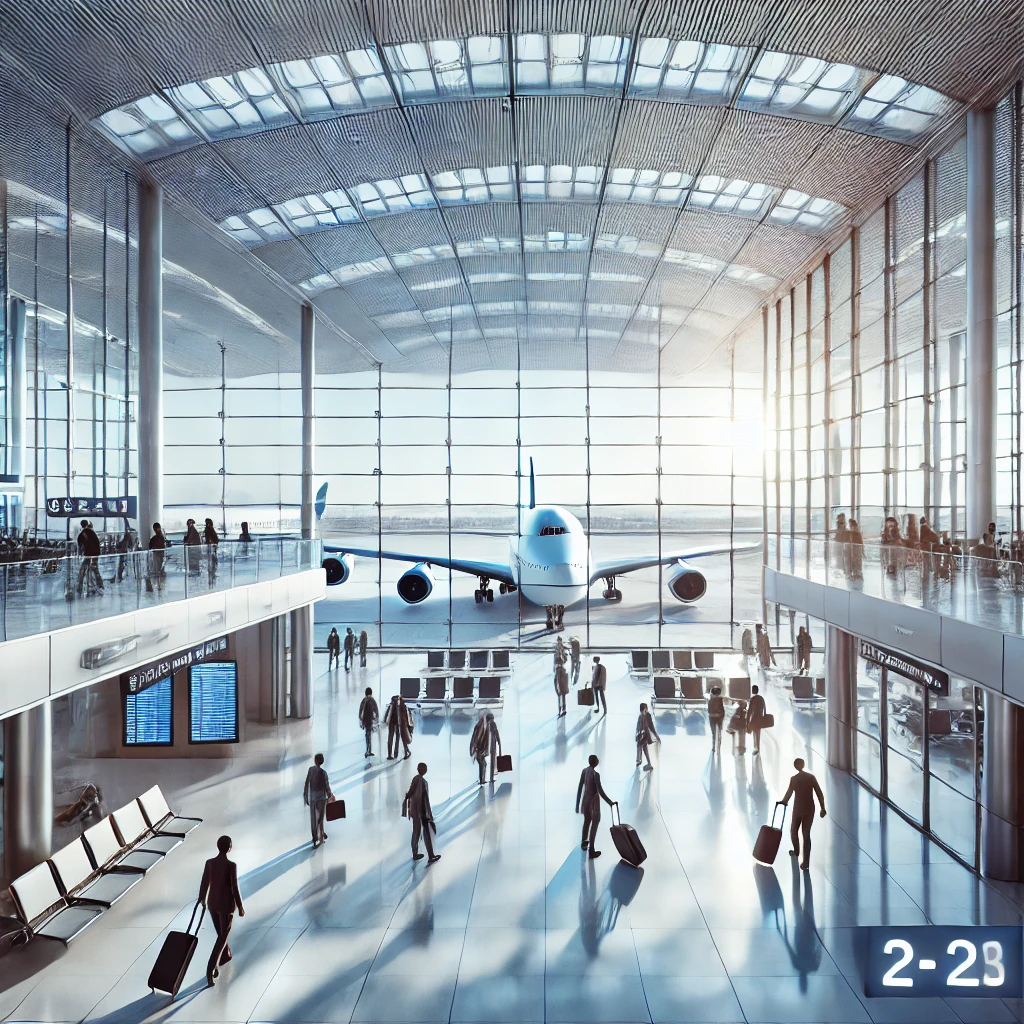 다자녀 공항 출국사진