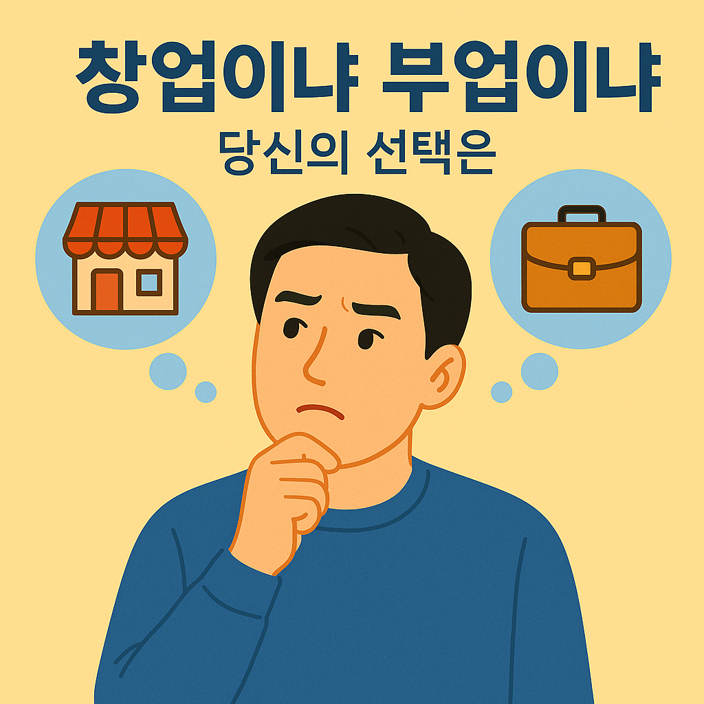창업 부업 선택