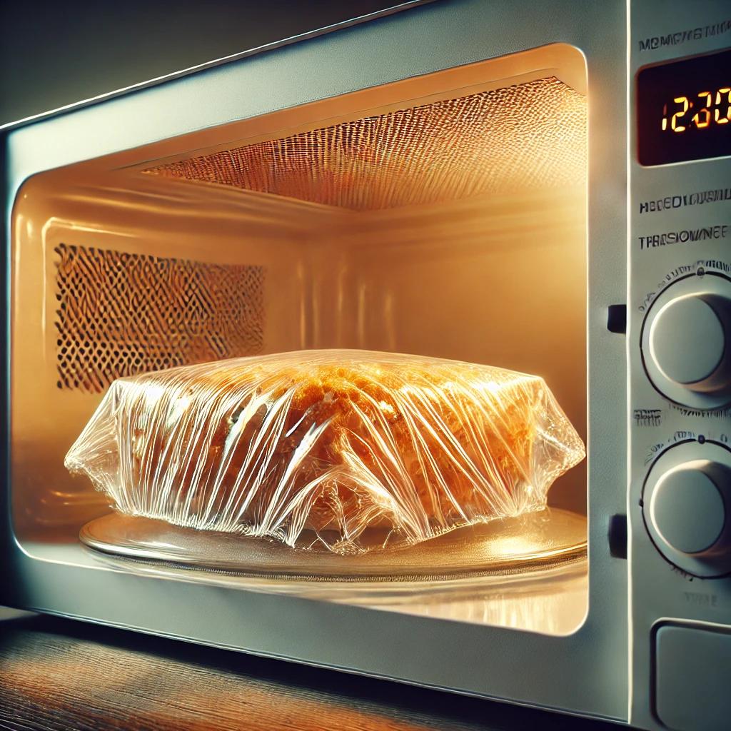 전자레인지 비닐