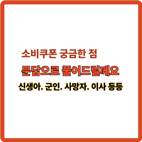 소비쿠폰 궁금한 점 대표 이미지