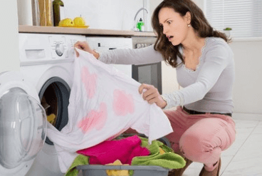 옷 세탁후 망가짐