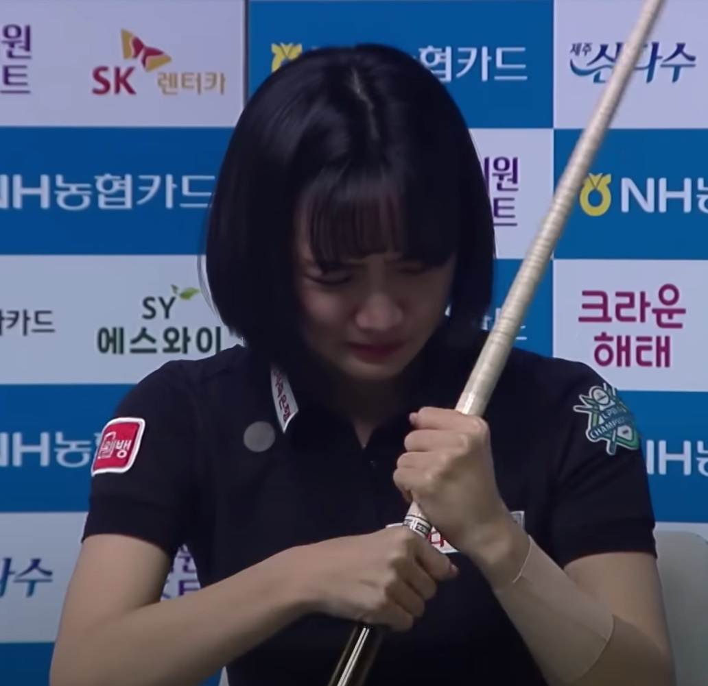 최혜미 당구 선수의 눈물 에피소드