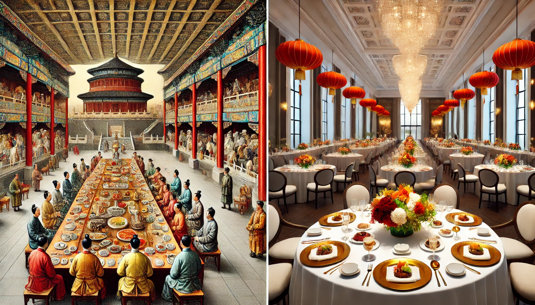 중국 고대 연회(宴會) 와 현대 연회 서비스