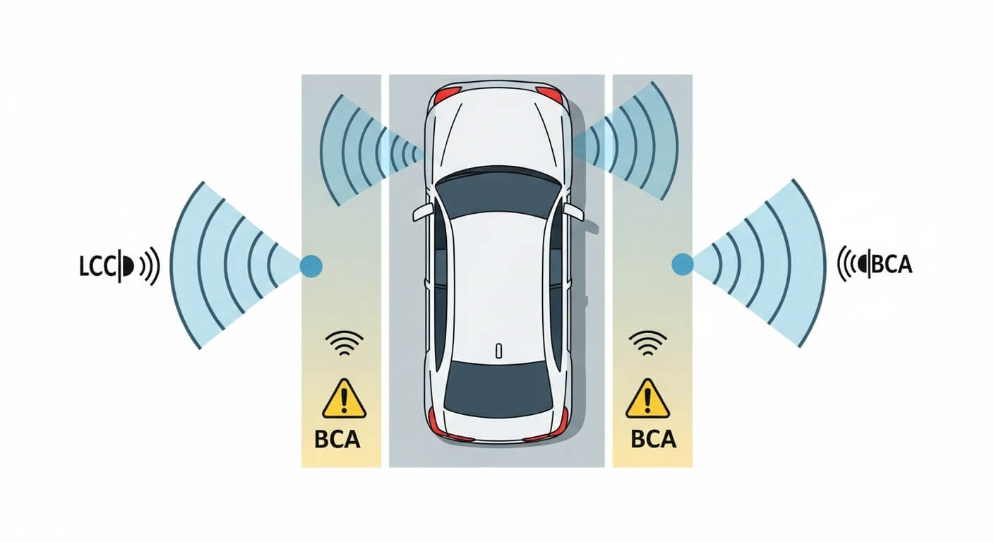 주차가 어려운 초보자를 위한 자동주차 및 후측방 경고