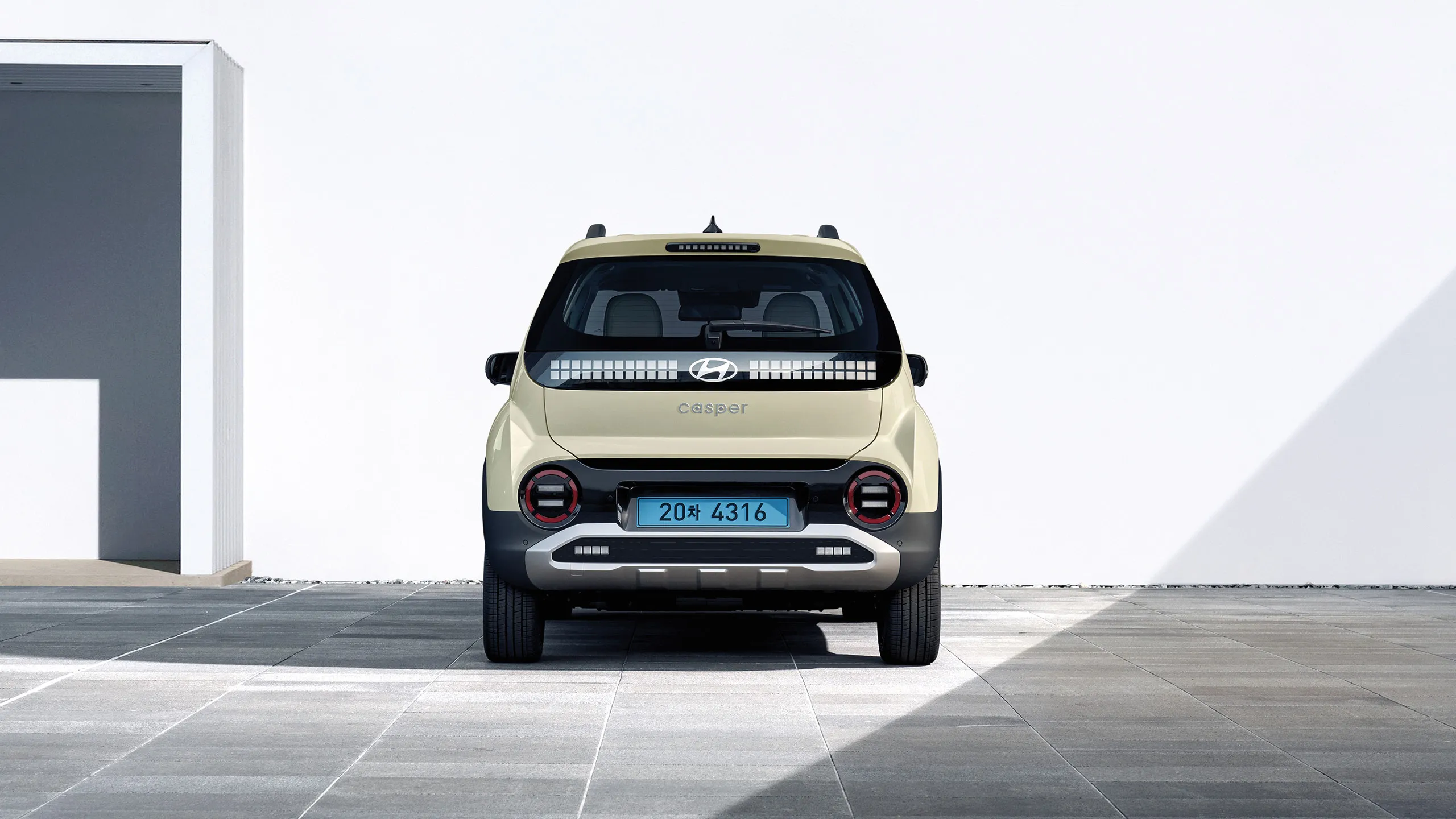 캐스퍼 일렉트릭 이미지 후면