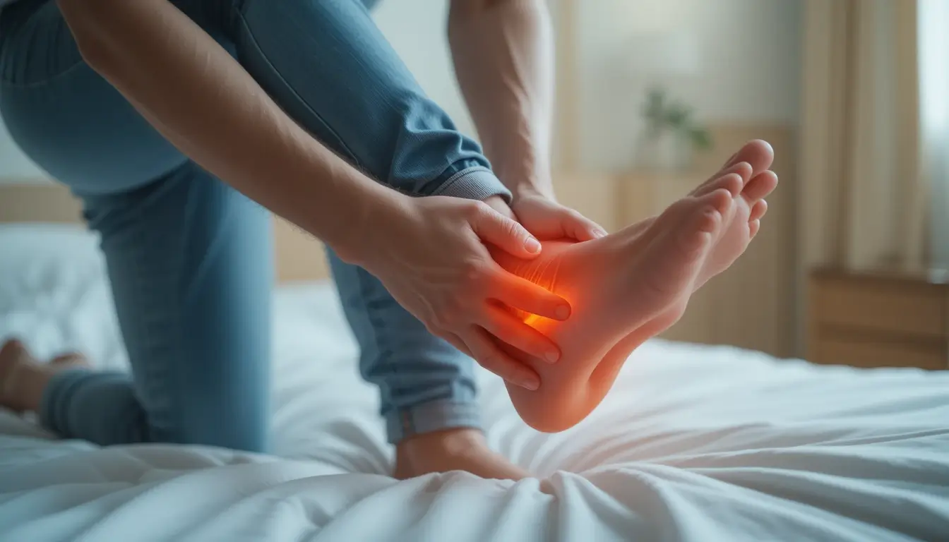 아침에 갑자기 발목이 아픈 이유는?