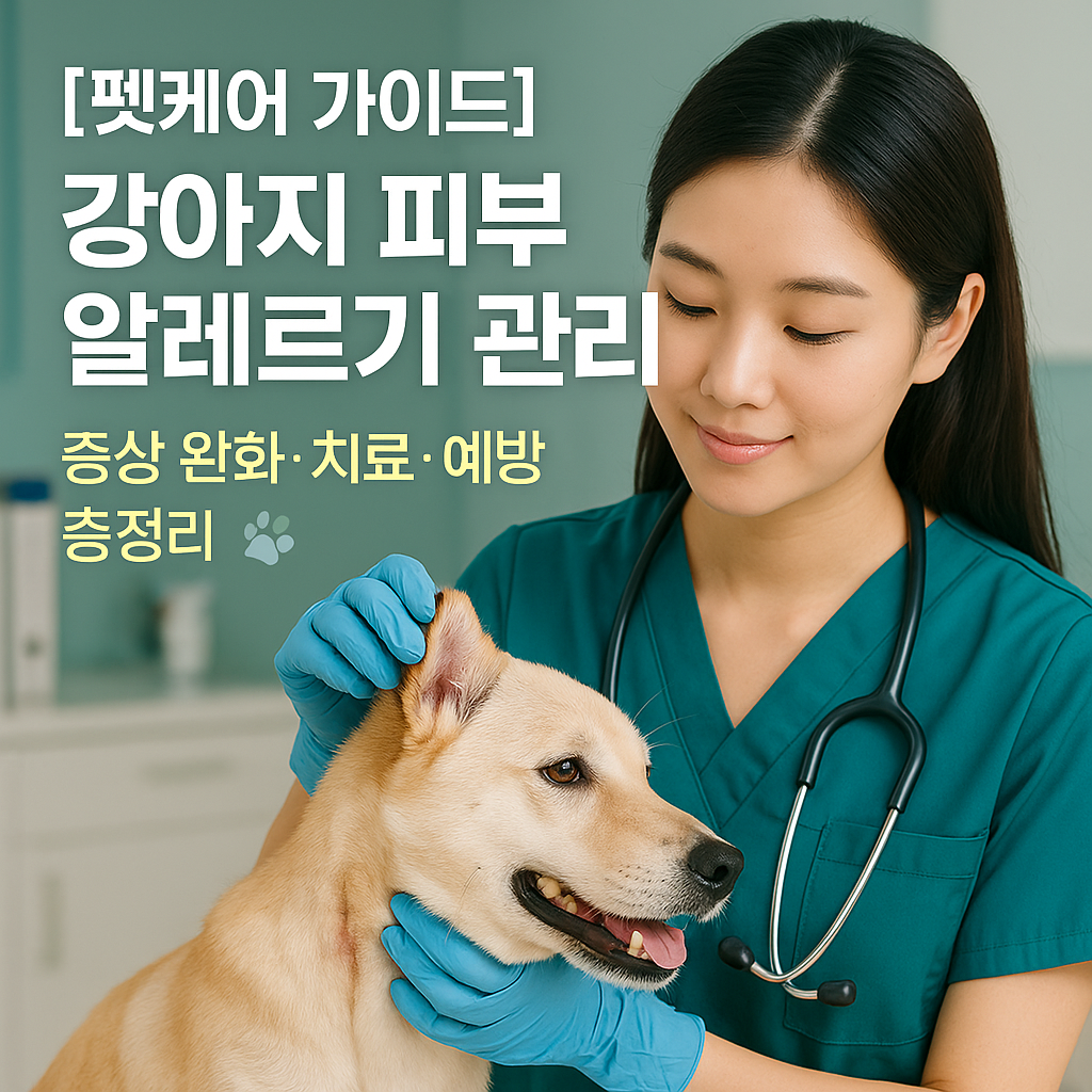 [펫케어 가이드] 강아지 피부 알레르기 관리 ｜ 증상 완화&middot;치료&middot;예방 총정리