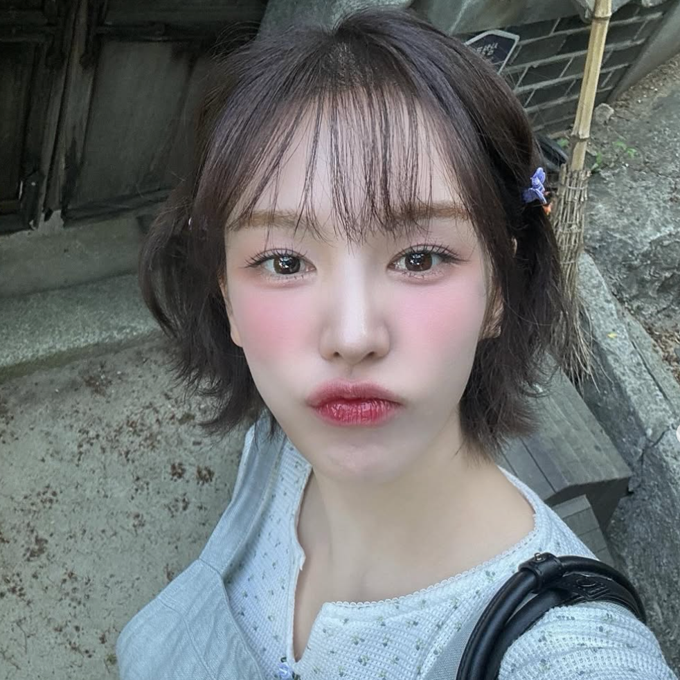 웬디 단발 레이어드컷