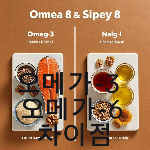 오메가-3 vs 오메가-6