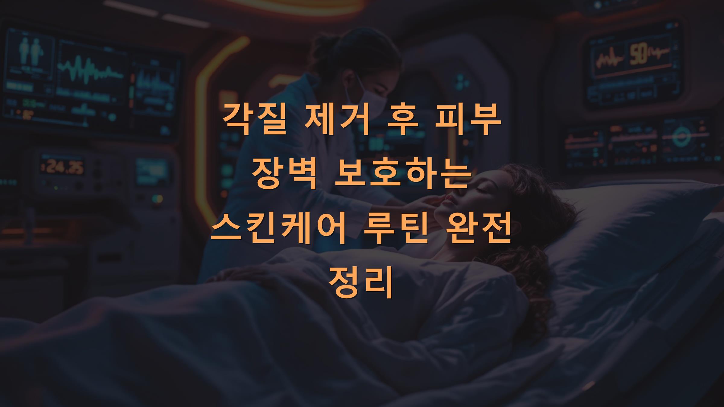 각질 제거 후 피부 장벽 보호하는 스킨케어 루틴 완전 정리