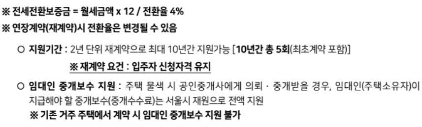 서울 장기안심주택 신청