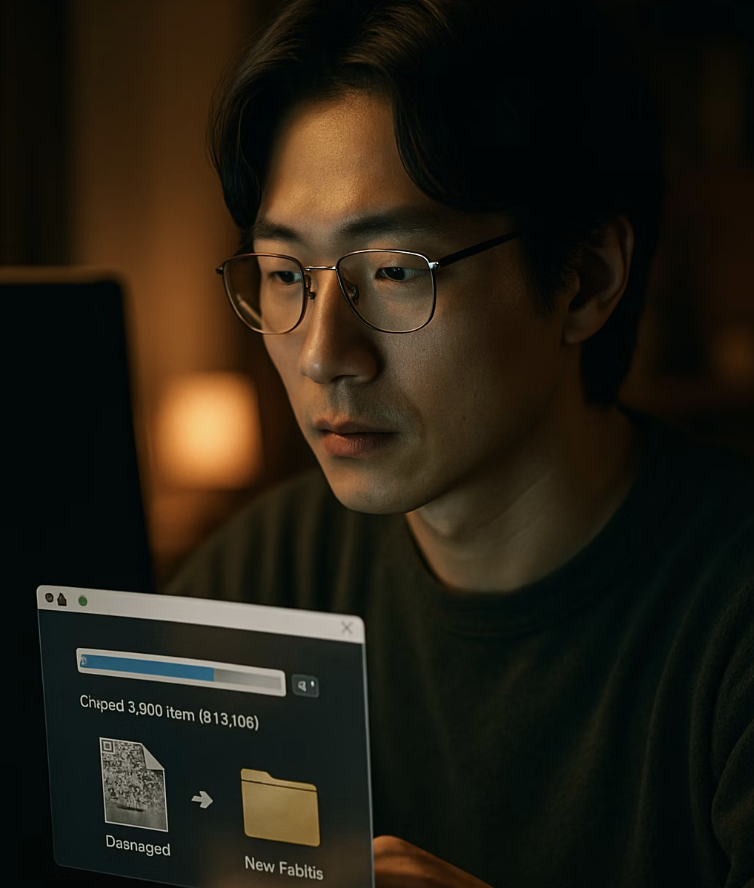 가장 먼저 할 일, '원본' 사수하기