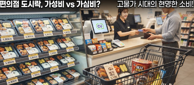 편의점 도시락 가격이 이렇게 오른 이유 - 물가 상승의 숨겨진 진실