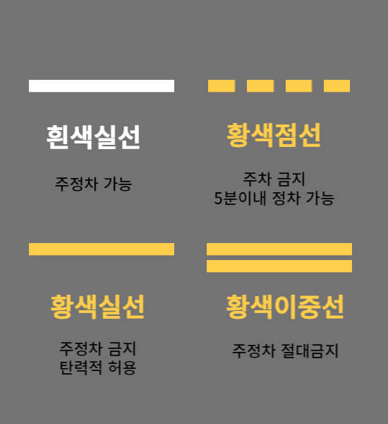 주정차금지구역 구분