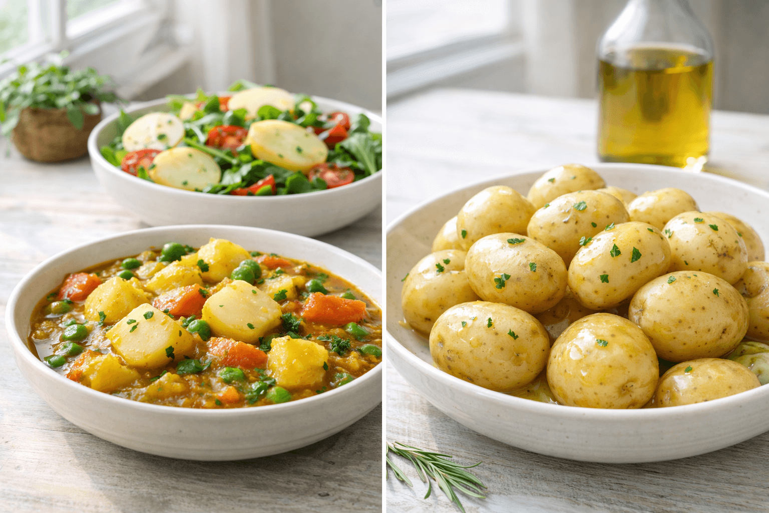 메이퀸 감자와 햇감자의 영양 장점