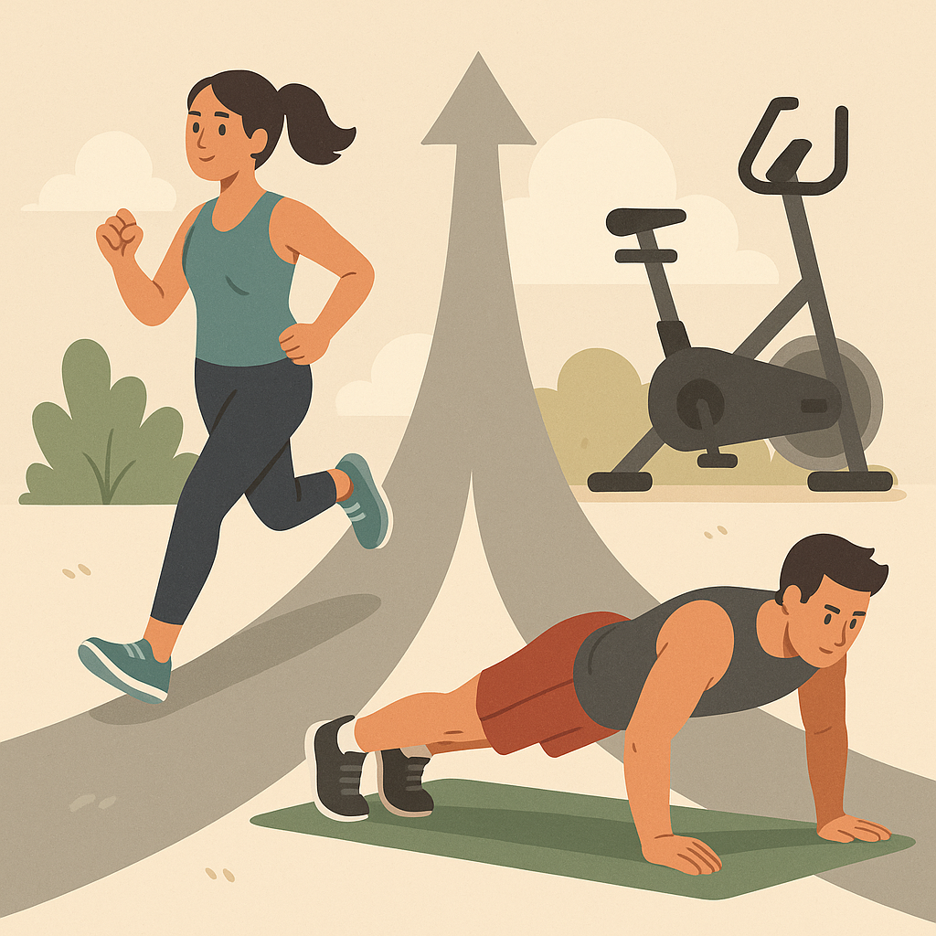 유산소 먼저? 근력운동 먼저? 운동 순서가 결과를 바꾼다!