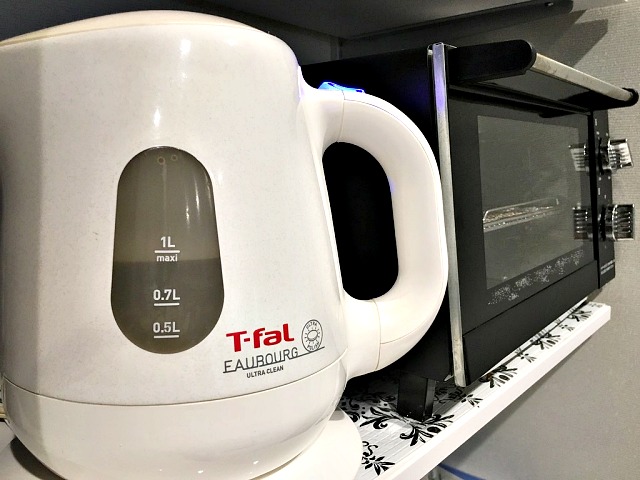 전기주전자 바닥 물때 세척, 구연산 2시간