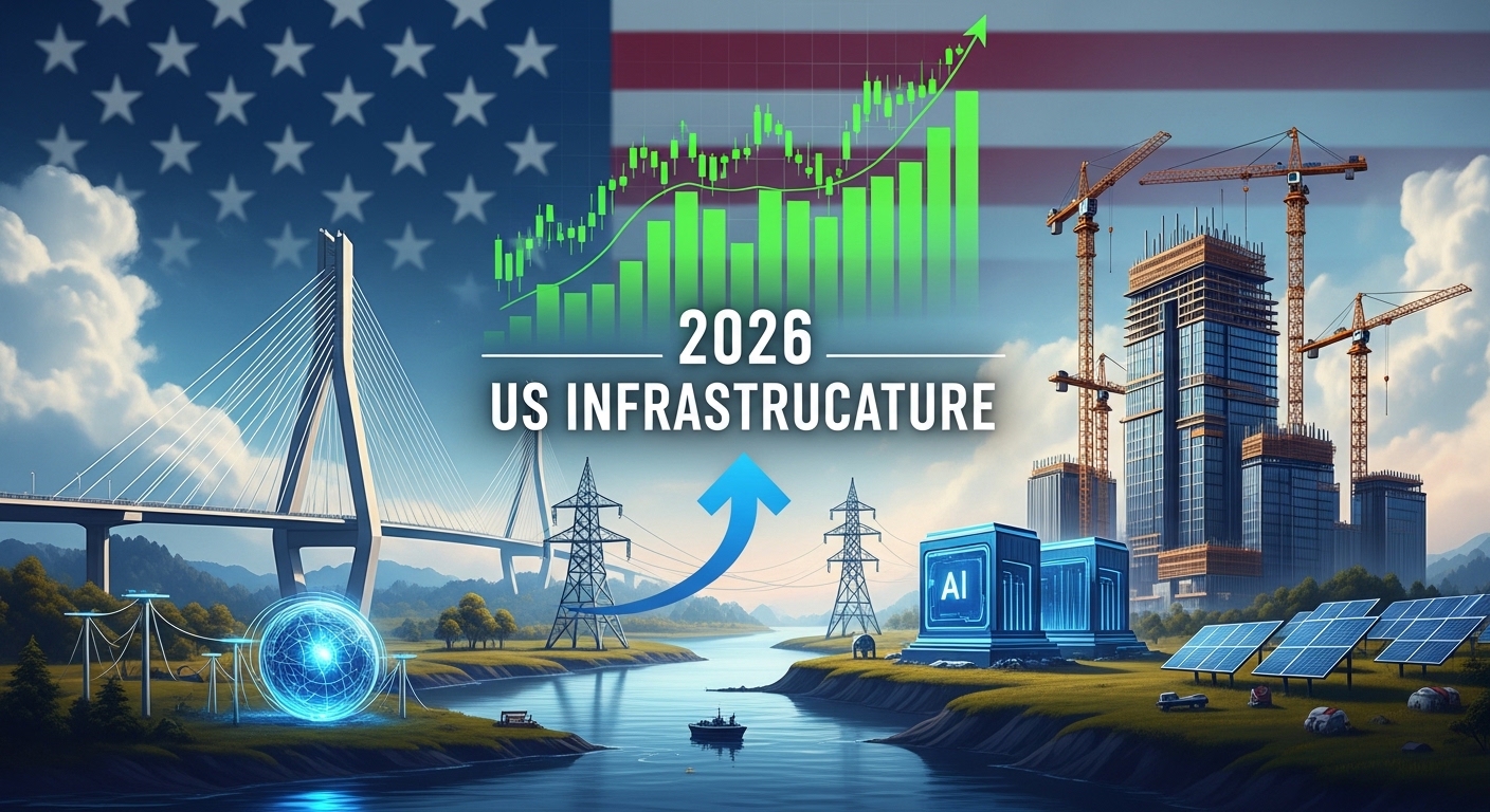 2026년 미국 인프라 투자 수혜주 총정리: IIJA·IRA 정책 수혜 종목 TOP 5