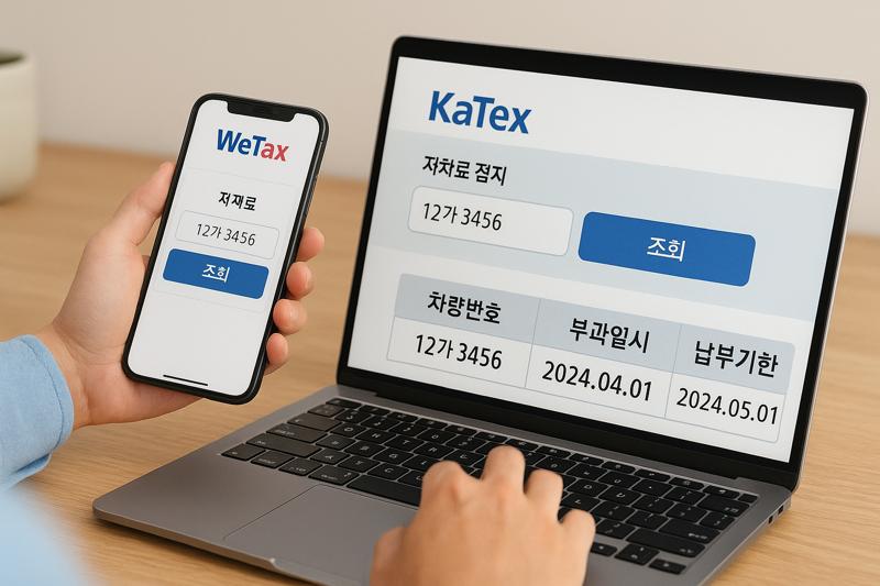 주정차위반 과태료: 시간에 따른 부과금액과 단속조회및 납부방법 총정리