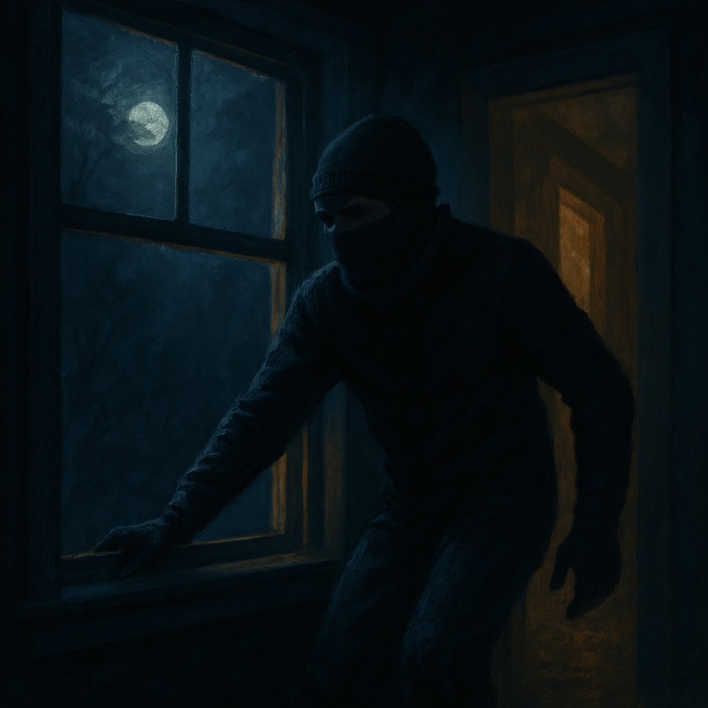 도둑 꿈과 연관된 이미지.