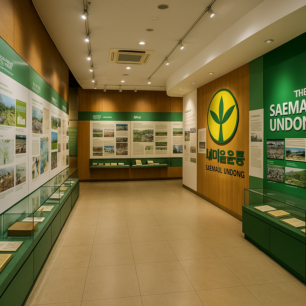 상주 새마을테마공원 - 새마을전시관