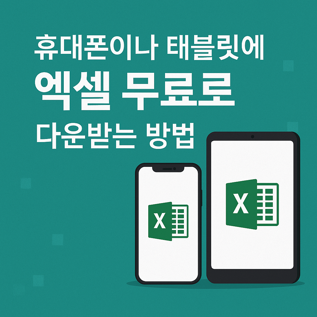 엑셀 무료 다운로드