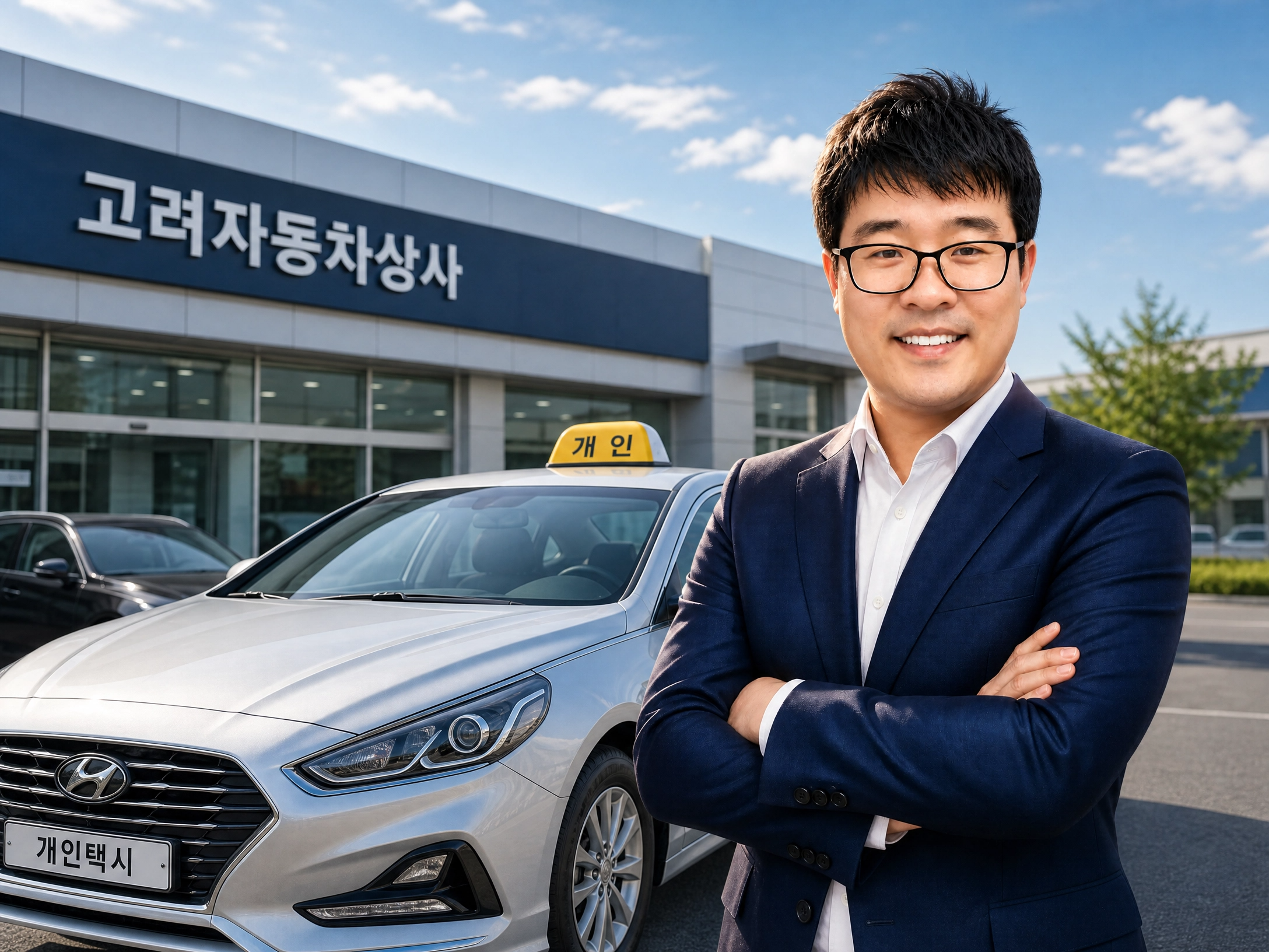 고려자동차상사 이부장 개인택시 면허 매매 및 영업용 차량 전문가
