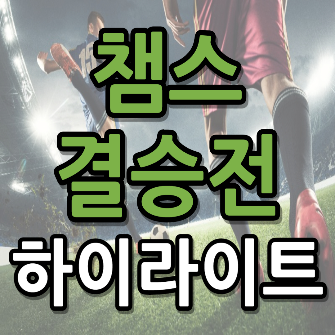 파리 인테르 하이라이트 챔스 결승