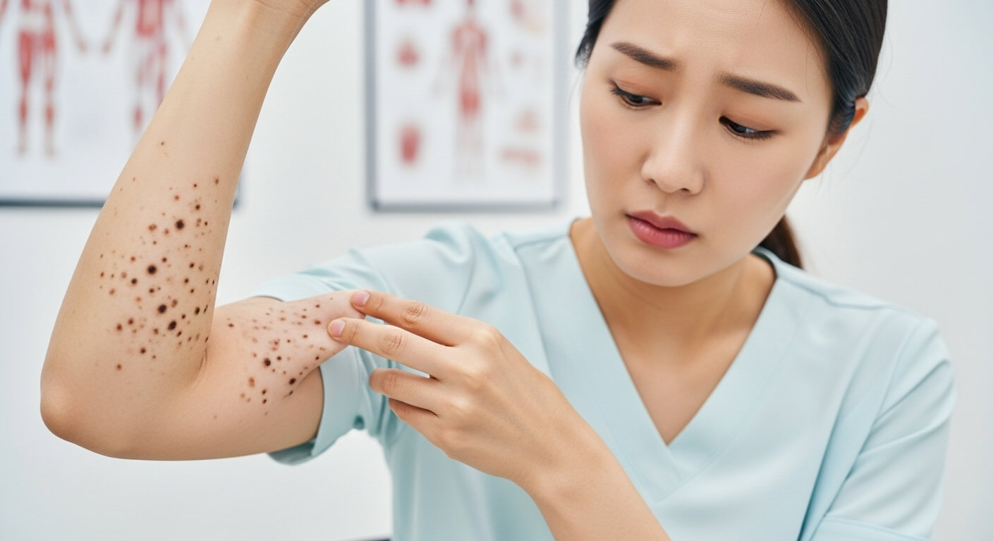 몸에 갑자기 점이 많이 생기는 이유