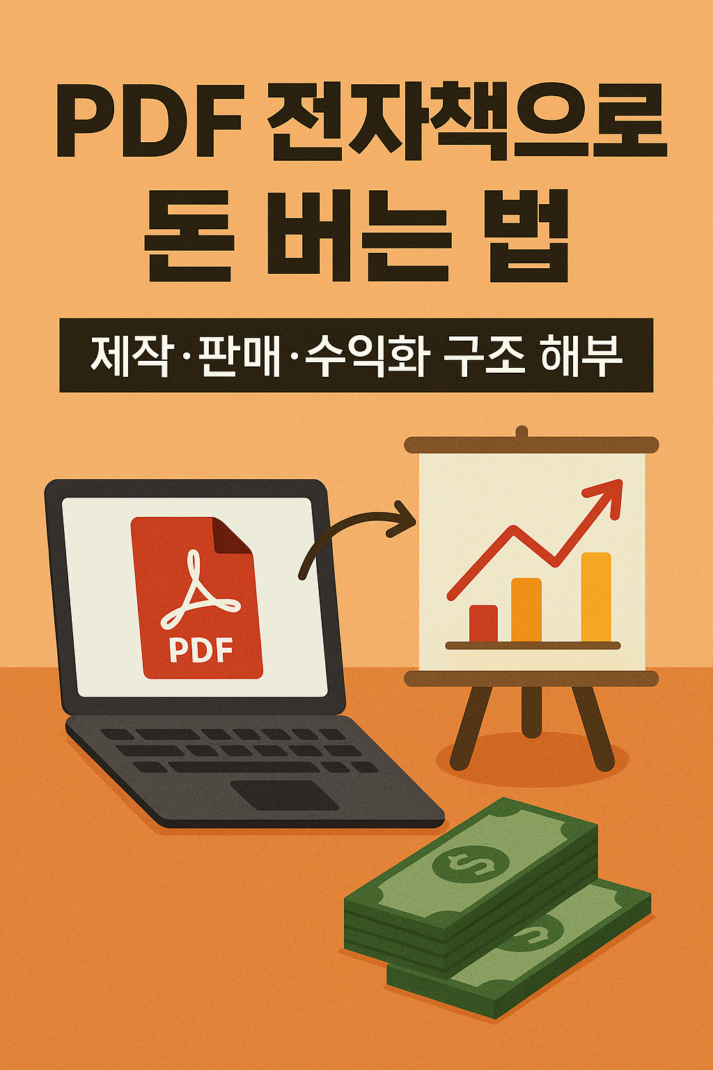 PDF 전자책으로 돈 버는 법, 제작&middot;판매&middot;수익화 구조 해부