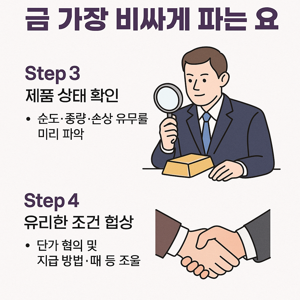 순도확인,24k확인,세공비,감량안하는방법, 금매입수수료, 금단가협상