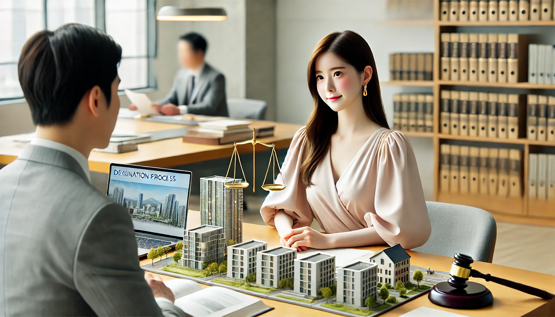 도시개발구역 지정 절차 확인하는 이미지