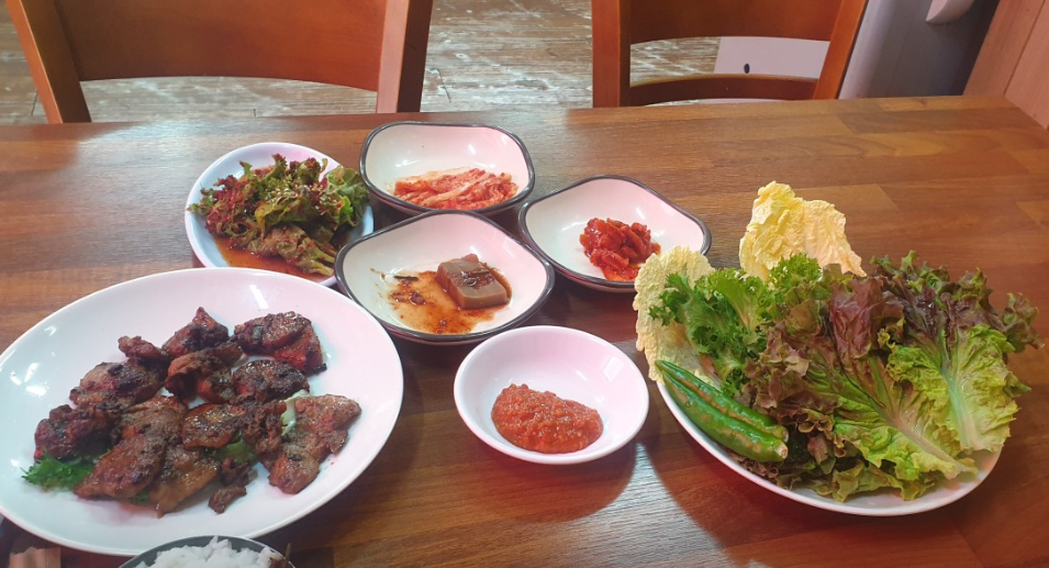 창신숯불갈비 대표 메뉴
