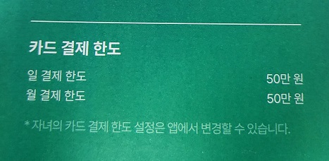 결제-한도
